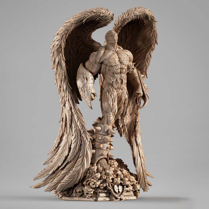 021925 B3DSERK – AngelSpawn Sculpture Image 002