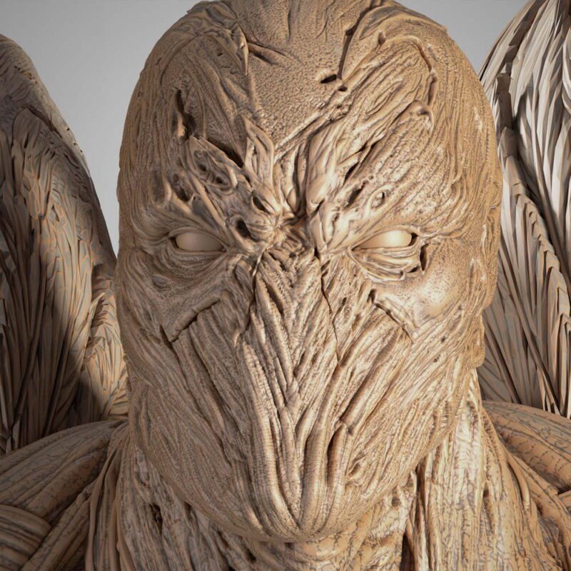 021925 B3DSERK – AngelSpawn Sculpture Image 011