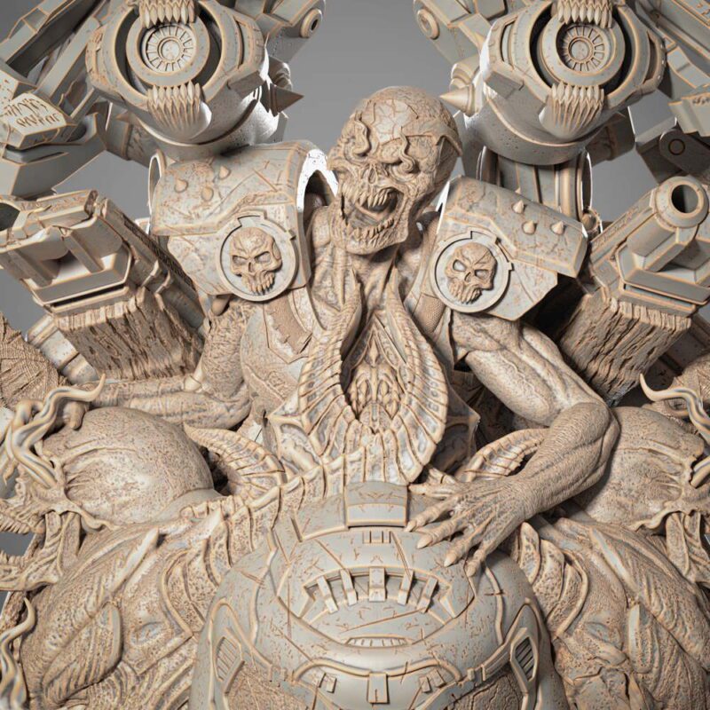 DOOM ETERNAL Wall Image 003 – Klaxium