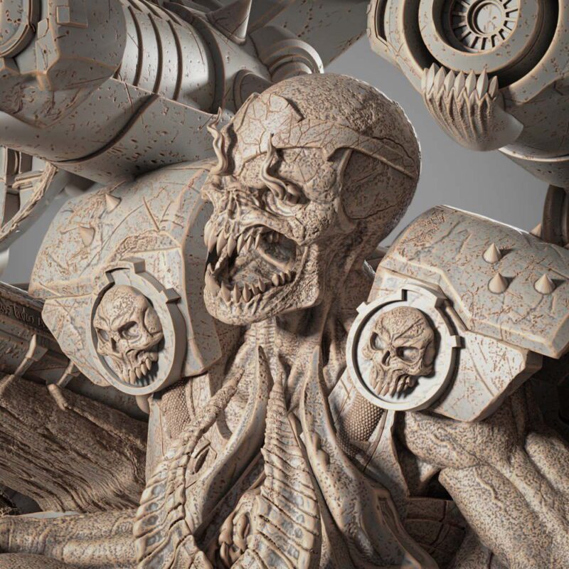 DOOM ETERNAL Wall Image 004 – Klaxium