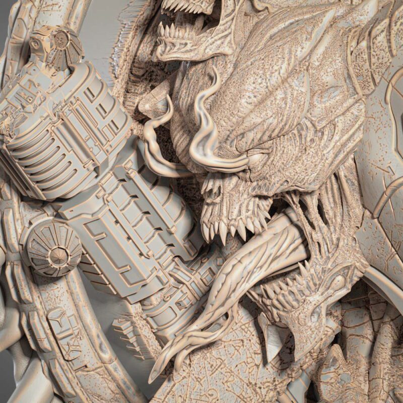 DOOM ETERNAL Wall Image 008 – Klaxium
