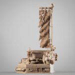 042825 StarWars – Darth Maul Samurai Sculpture Image 002