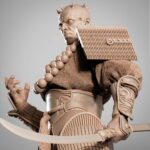 042825 StarWars – Darth Maul Samurai Sculpture Image 011