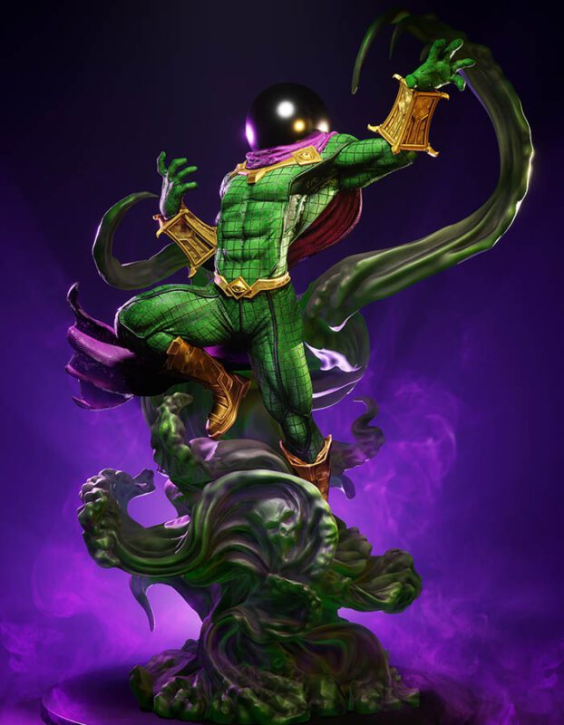 Mysterio - Sculpture 3D Printed Collectible – Klaxium