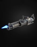 Z-6 Rotary Cannon - Weapon 3D Printed Collectible – Klaxium