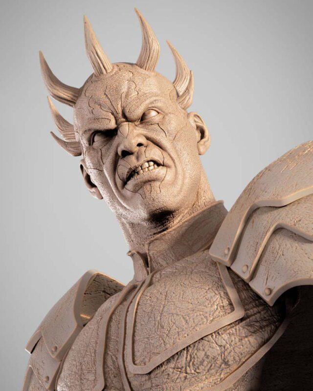 StarWars – Savage BustP Image 003 – Klaxium 3D Printed Collectible