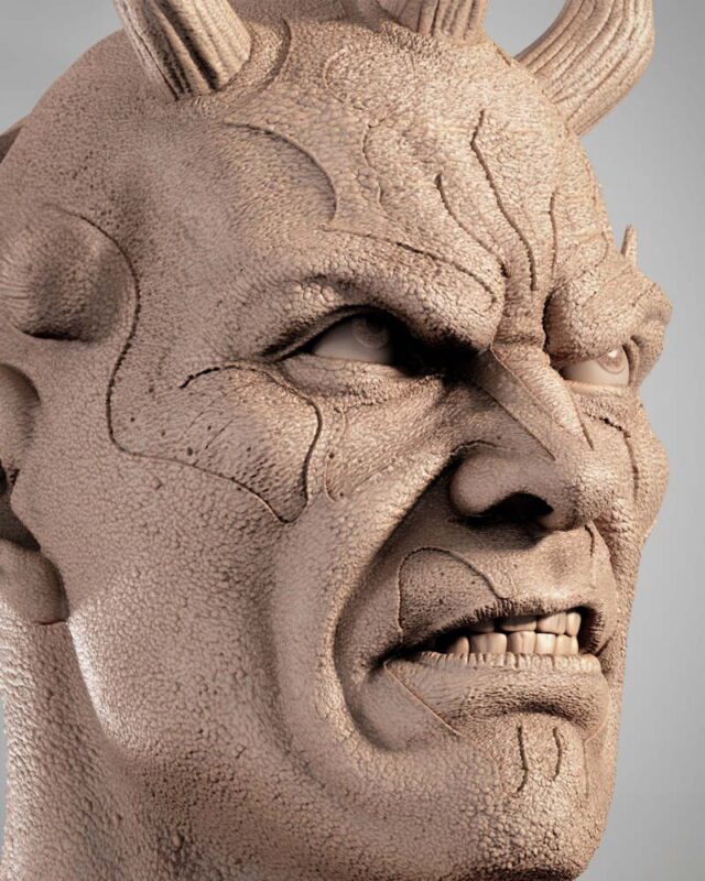 StarWars – Savage BustP Image 005 – Klaxium 3D Printed Collectible
