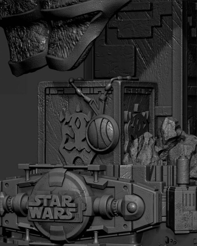 StarWars – Savage BustP Image 009 – Klaxium 3D Printed Collectible