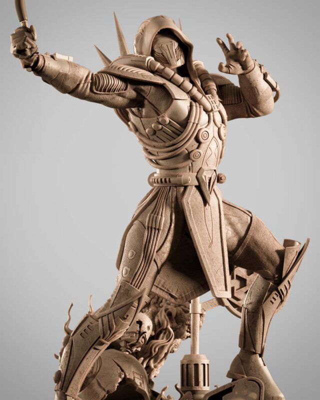 090925 STAR WARS-Darth Marr Sculpt Image 002