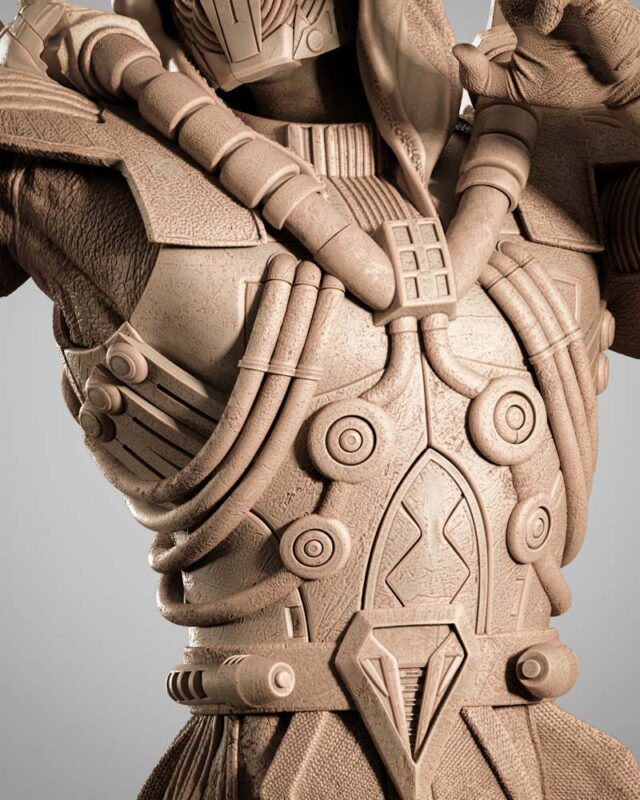 090925 STAR WARS-Darth Marr Sculpt Image 006