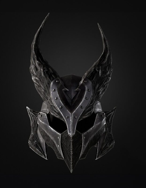 Skyrim Daedric - Helmet 3D Printed Collectible – Klaxium