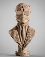 230925 Wicked-Invisible Man Bust Portrait Image 003