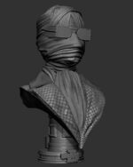 230925 Wicked-Invisible Man Bust Portrait Image 008