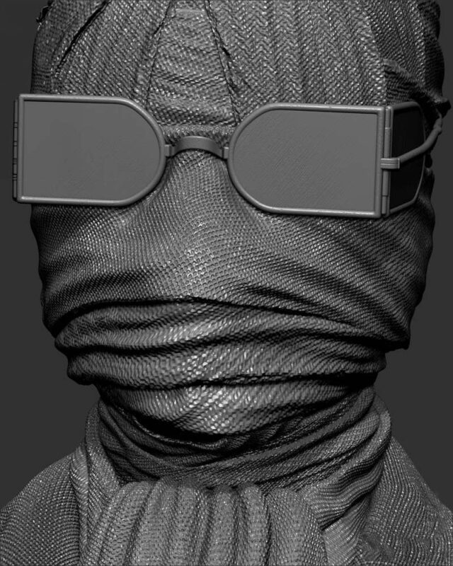 230925 Wicked-Invisible Man Bust Portrait Image 013