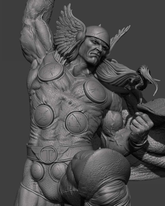 270925 Wicked – Thor Sculpture Image 026