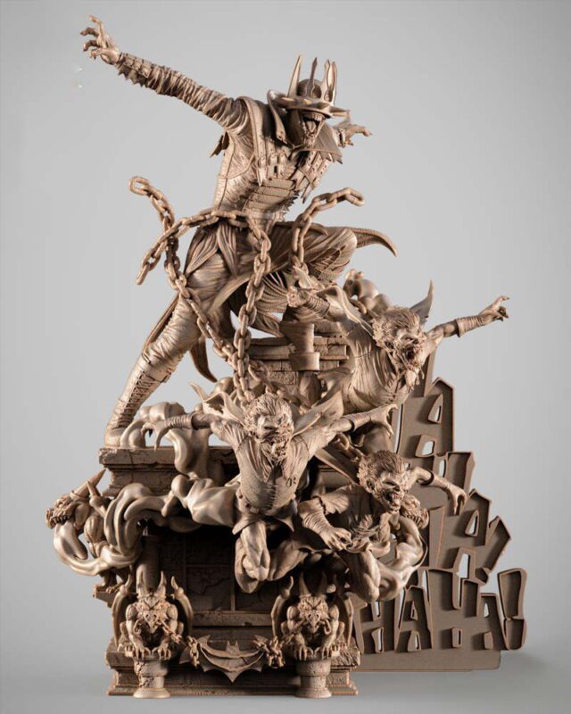 280925 B3DSERK-Batman Who Laughs Sculpt Image 001