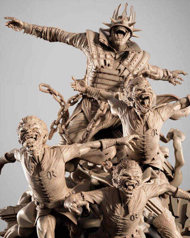 280925 B3DSERK-Batman Who Laughs Sculpt Image 003