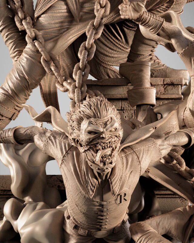 280925 B3DSERK-Batman Who Laughs Sculpt Image 005