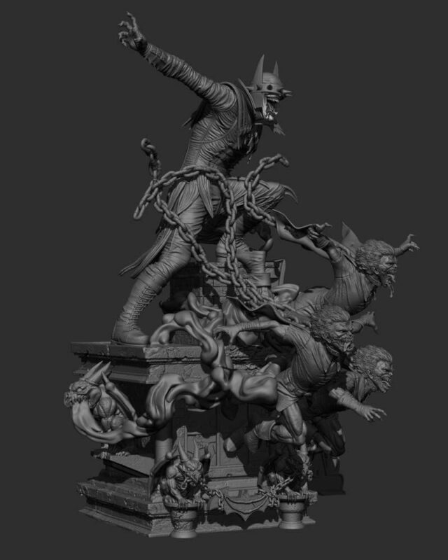 280925 B3DSERK-Batman Who Laughs Sculpt Image 017