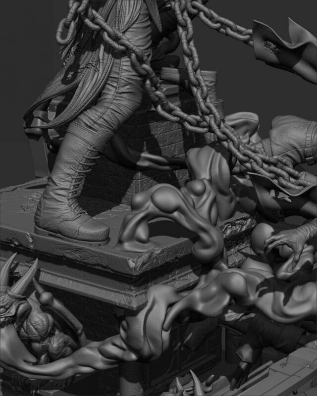 280925 B3DSERK-Batman Who Laughs Sculpt Image 034