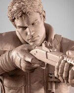 Wicked – ChrisRedfield Sculpture Image 011 3D Printed Collectible – Klaxium