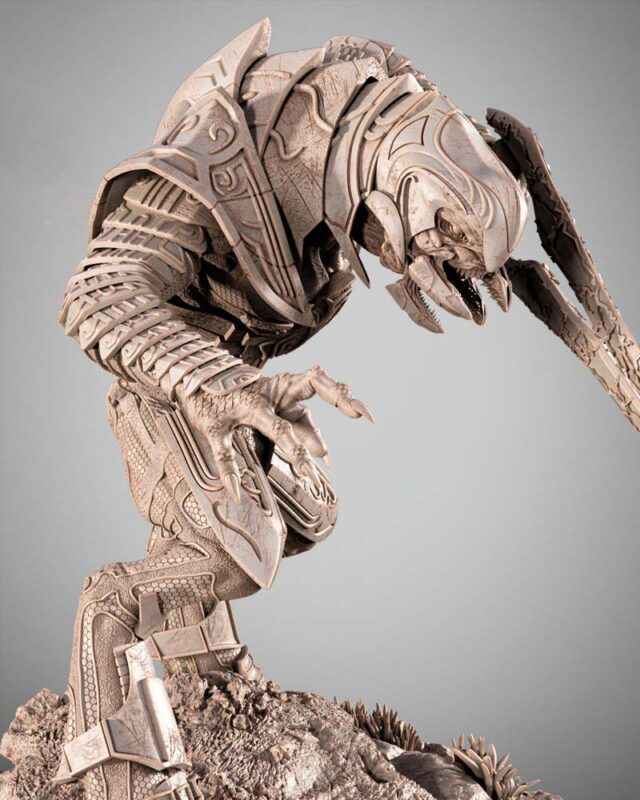 Wicked – Arbitrer Sculpture Images 003 3D Printed Collectible – Klaxium
