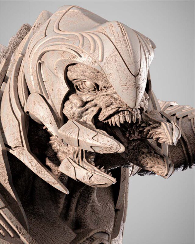 Wicked – Arbitrer Sculpture Images 006 3D Printed Collectible – Klaxium