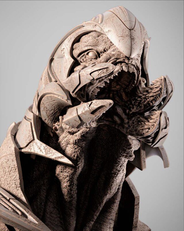 Wicked – Arbitrer Sculpture Images 007 3D Printed Collectible – Klaxium