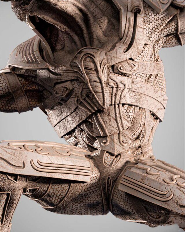Wicked – Arbitrer Sculpture Images 009 3D Printed Collectible – Klaxium