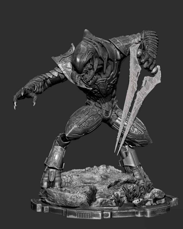 Wicked – Arbitrer Sculpture Images 013 3D Printed Collectible – Klaxium