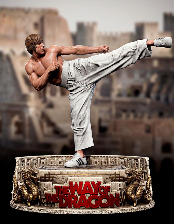 Chuck Norris - Sculpture 3D Printed Collectible – Klaxium