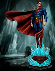 Superman Kingom Come - Sculpture 3D Printed Collectible – Klaxium